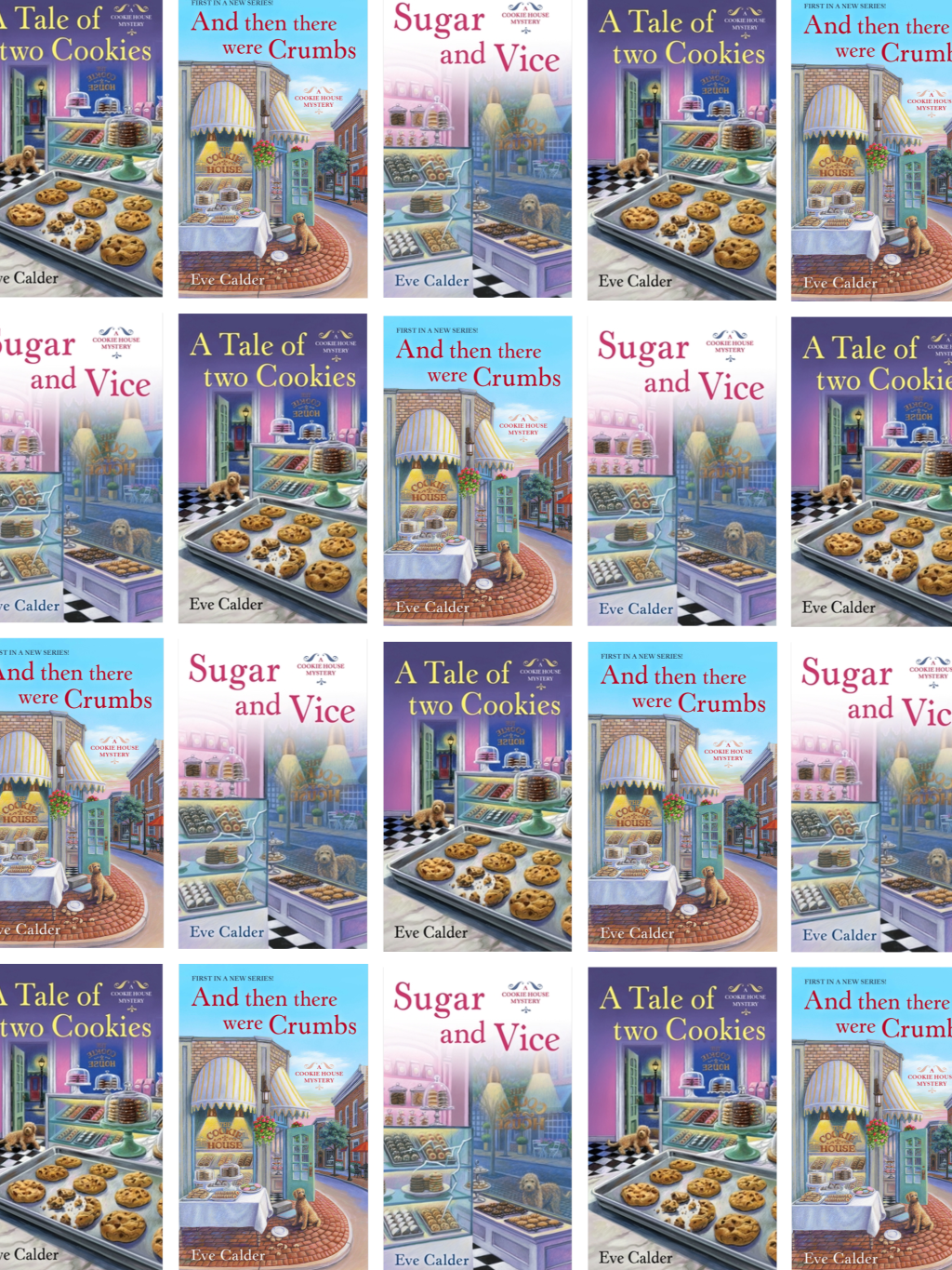 (Series) Review: A Cookie House Mystery (#1 to #3) by Eve&nbsp;Calder