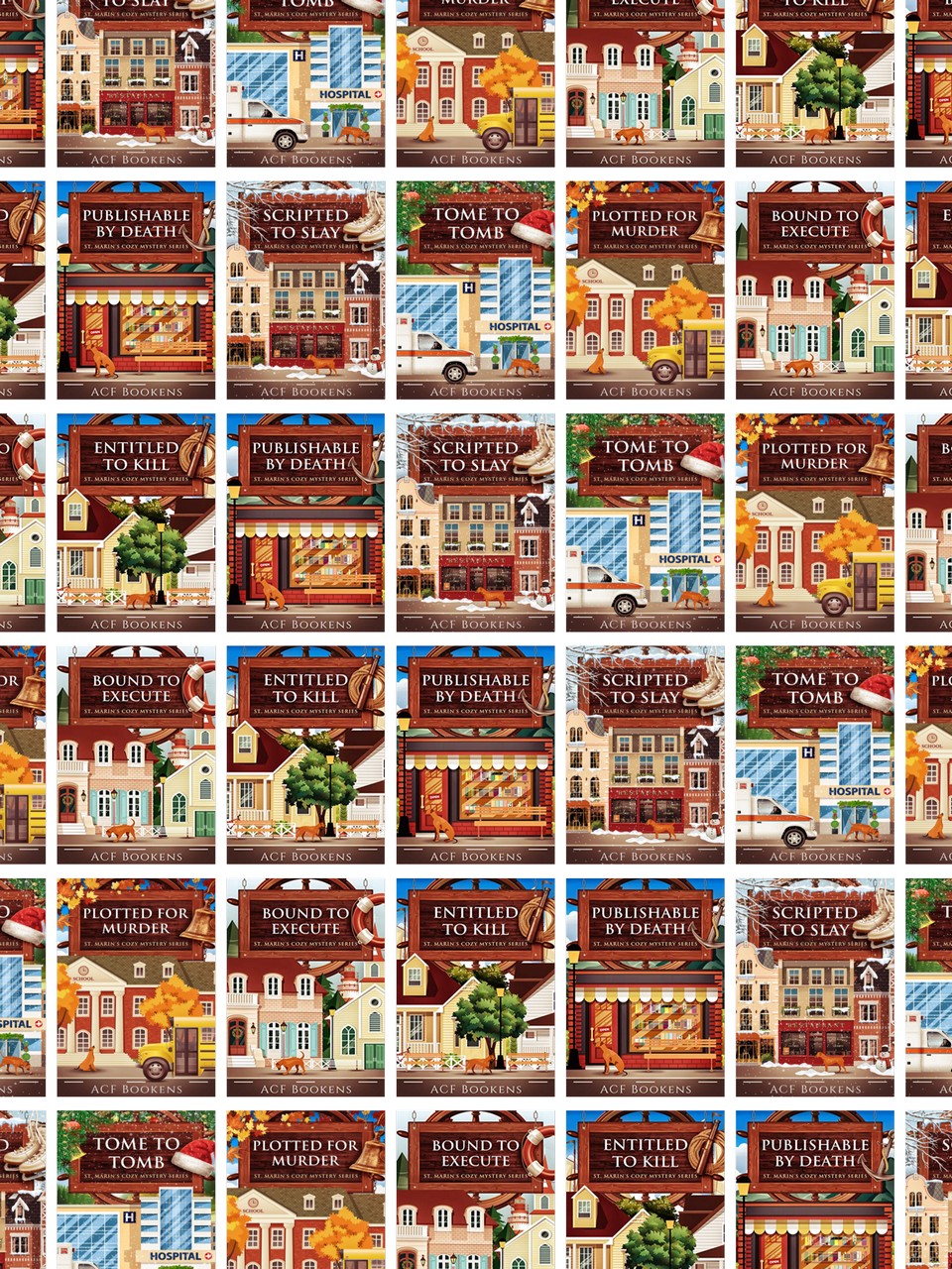 (Series) Review: St. Marin’s Cozy Mystery Series (#1 to #6) by ACF&nbsp;Bookens